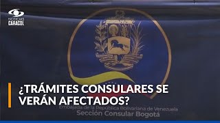 Preocupación por futuro de servicios consulares en Venezuela