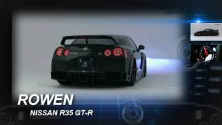 ROWEN NISSAN R35 GT R Exhaust Sounds　マフラー音