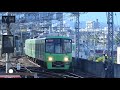 京王8000系高尾山トレイン 北野駅到着 keiō 8000 series emu