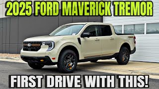 2025 Ford Maverick Tremor: How Does This Truck Drive With The New Tires?