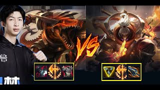 Xiao Chao Meng Plays Renekton Vs Jax Master Korean