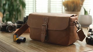 MegaGear Leather Camera Messenger Bags, Travel Camera Equipment Bag