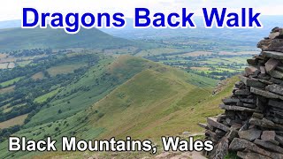 Dragons Back Walk, Black Mountains | Via Waun Fach | South Wales