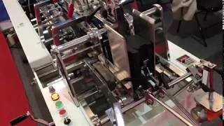 Mini folding gluing machine for small boxes