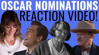 2022 Oscar Nominations Reaction Video!