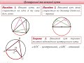 Центральні та вписані кути. Геометрія 8 клас