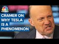 Jim Cramer: Electric car shares and why Tesla is a 'phenomenon'