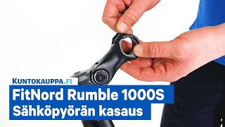 Vinkit FitNord Rumble 1000S Sähköpyörän kokoamiseen