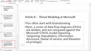 DD - Microsoft Security Development Lifecycle - 35000 Foot Overview