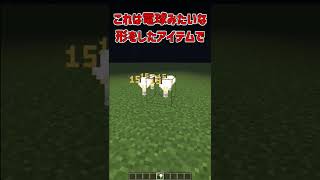 【マイクラ】上級者でも意外と知らない隠し光源の仕様！！【解説】【紹介】#Shorts