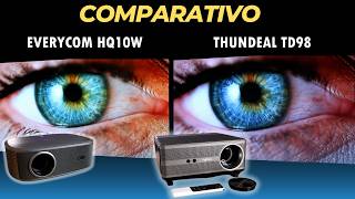 The Two Powerhouses! Thundeal TD98 or Everycom HQ10W? I Compare These Two Full HD 1080p Projectors