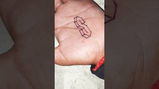 S Letter Tattoo Designs With Pen #shorts #tattoo #shortvideo #trending