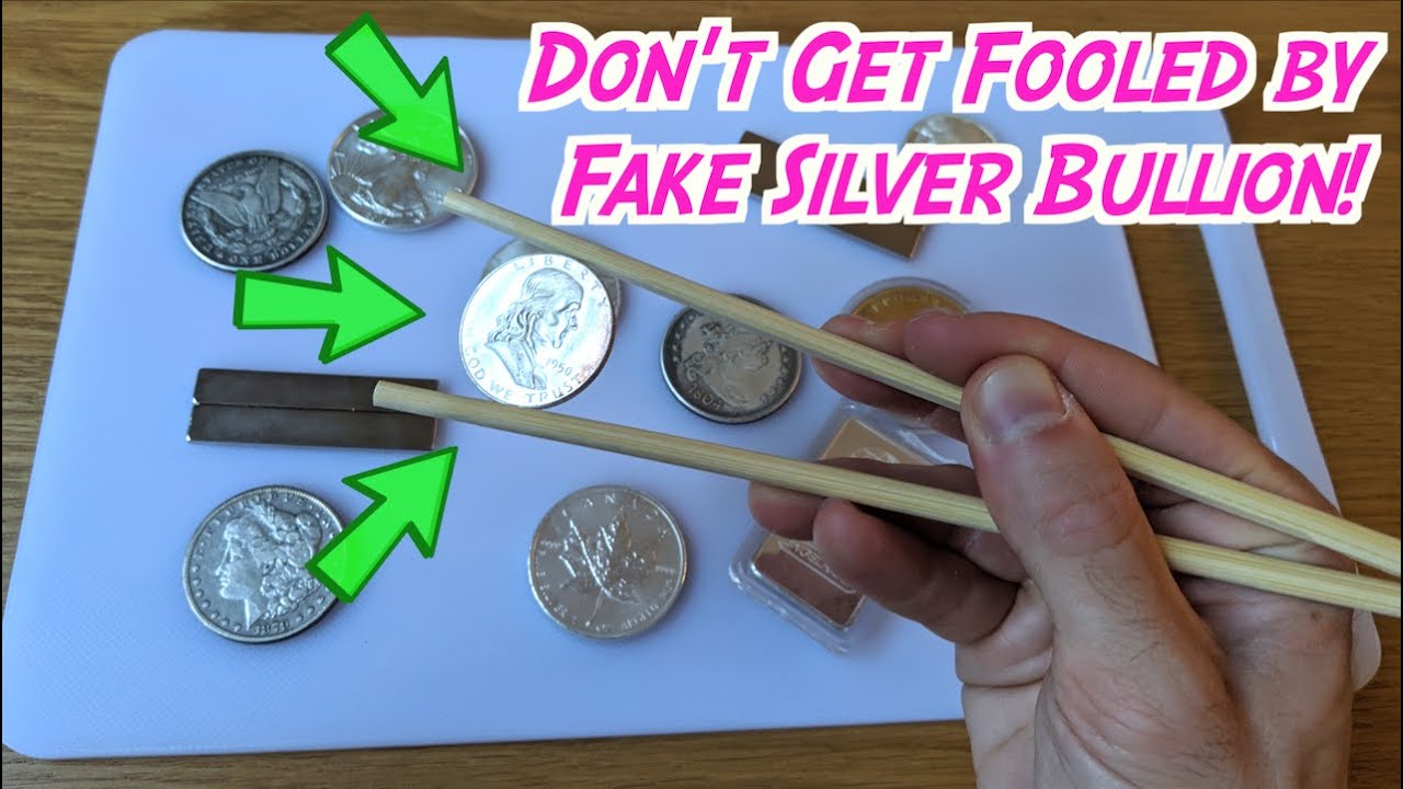 How To Test Silver Bullion W/ Easy Homemade Magnet Slide - YouTube