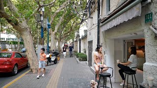 【上海ハイキング】華山路【4 K ASMR】中国の街並み