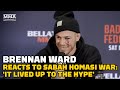 Brennan Ward Reacts To Sabah Homas War: 'It Lived Up To the Hype' | Bellator 290 | MMA Fighting