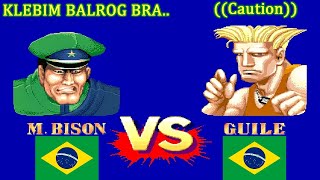 Street Fighter II': Champion Edition - KLEBIM BALROG BRA.. vs ((Caution))