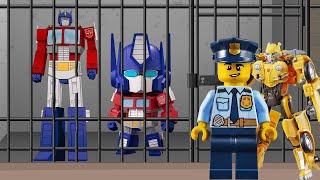 Transformers Generations Prison Break -Optimus Prime, Bumblebee Prime Movie & Lego Museum TOYS