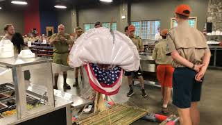 2019-07-04 Troop 320 Summer Camp - Troop 320 spirit stick