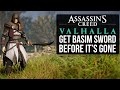 Basim Sword OUT NOW For Limited Time In Assassin's Creed Valhalla (AC Valhalla Basim Sword)