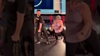 60 years old 180 pounds full of fire, young people can't hold out 💥 #shorts #dance #zumba