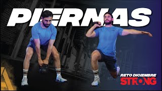 Rutina de Piernas para quedar en Muletas!! 🔥Rutina en casa ✅ Reto Strong