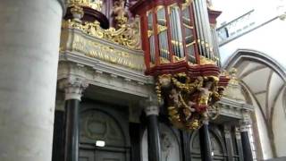 Haarlem, Sint-Bavokerk on the Grote Markt - Organ