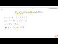 Let `U = {1, 2, 3, 4, 5, 6}` , `A = {2, 3}` and `B = {3, 4, 5}` Find `A^(prime)` , `B^(prime)` ,...