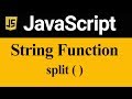 split Method in JavaScript (Hindi)