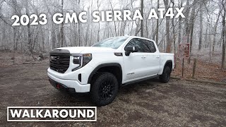 2023 GMC Sierra AT4X interior and exterior walkaround review | Autoblog Garage