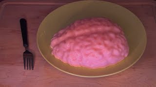 Thrifty Thursday: JELL-O Brain - ASMR - Soft Spoken, Crinkling, Tapping, Pouring, Sticky Fingers