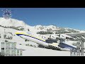 extreme landings at courchevel airport microsoft flight simulator 2020