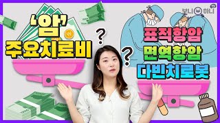 '암주요치료비보험' 총정리! 이렇게만 준비하면 끝!👍│표적항암, 중입자치료, 다빈치로봇수술