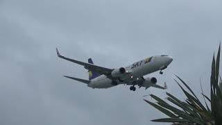 skymark 737-800 in okinawa senaga island