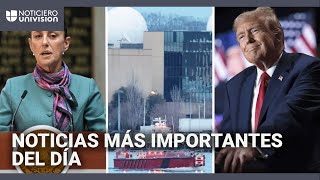 México a la expectativa por los aranceles de Trump: las noticias más importantes en cinco minutos