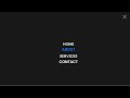 Fullscreen Overlay Menu | HTML, CSS & Javascript