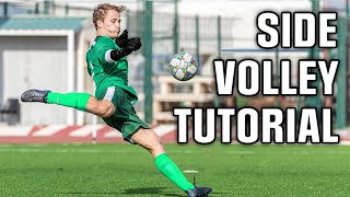 SIDE-VOLLEY TUTORIAL - Goalkeeper Training 101 | Keeping Goals S5Ep37