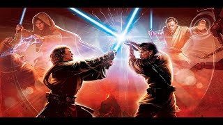 Obi-Wan vs Anakin, but it's Duel of the Fates