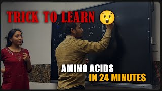 Trick To Learn Amino Acids In 24 minutes