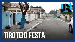 Após discussão, festa termina com três pessoas baleadas no Rio de Janeiro