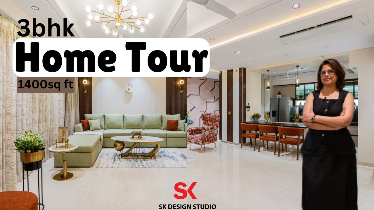 Luxury Interior Tour Transforming A 3bhk Flat Into A Masterpiece Sk