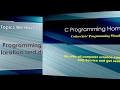 C Programming Homework Help,C Programming Assignment,Tutorial