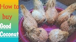 நல்ல தேங்காய் எப்படி வாங்குவது/How to select and buying good coconut /Meena win kitchen