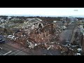 Drone footage: Mayfield Kentucky tornado damage