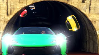 IMPOSSIBLE TUNNEL BATTLE! (GTA 5 Funny Moments)