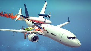 Airplane Crashes \u0026 Shootdowns #46 | Besiege