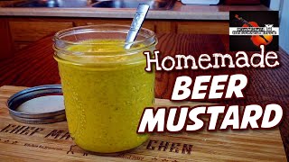 How to Make EASY Summertime SPICY BEER MUSTARD! (Mustard Recipe)  | Kitchen Instruments