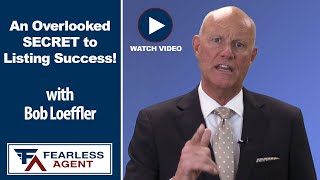 An Overlooked SECRET to Realtor and Real Estate Agent Listing Success! Sales Training Video!