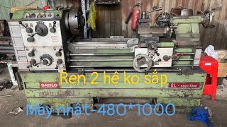 Máy tiện Nhật-ren 2 hệ ko sắp. Giá 55tr bao vệ sinh. Lh 0938493912