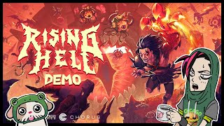 細けぇことは気にするな！ヘビメタサウンドに乗って悪魔の軍勢をぶっ潰せ！！【Rising Hell】DEMO版 日本語訳 単発実況