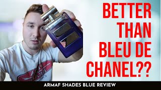 Armaf Shades Blue Unbox + Review (BETTER THAN BLEU DE CHANEL??)